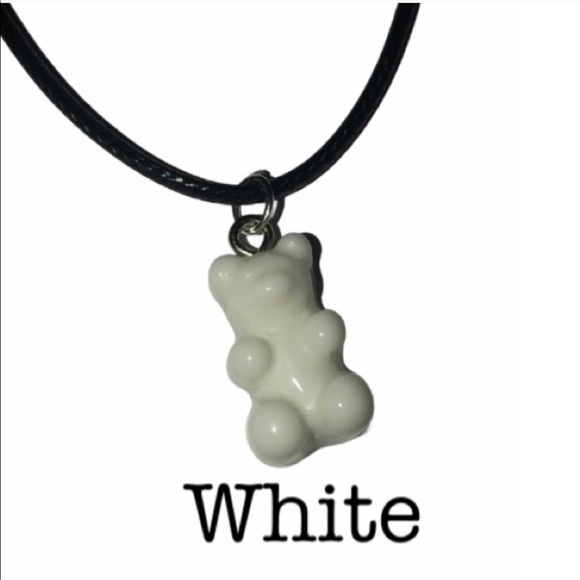 (1PC) GUMMY BEAR NECKLACE - Pick The Color - Picture 9 of 14